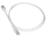 Патч-корд TWT UTP кат.5e, с заливными колпачками, 0.15 м, белый Image