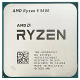 CPU AMD Ryzen 5 5600, 6/12, 3.5-4.4GHz, 384KB/3MB/32MB, AM4, 65W, OEM, 1 year Image