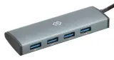 Разветвитель USB-C Digma HUB-4U3.0-UC-G 4порт. серый Image