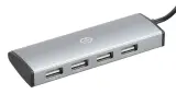 Разветвитель USB-C Digma HUB-4U2.0-UC-DS 4порт. серебристый Image