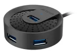 Разветвитель USB 3.0 A4Tech HUB-30 4порт. черный Image