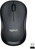 Мышь Logitech Silent M220 темно-серый/черный оптическая (1000dpi) silent беспроводная USB2.0 (2but) Image