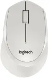 Мышь Logitech M330 Silent Plus белый оптическая (1000dpi) беспроводная USB (2but) Image