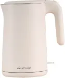 Чайник электрический Galaxy Line GL 0327 1.5л. 1800Вт пудровый (корпус: нержавеющая сталь) Image