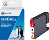 Картридж струйный G&G GG-PGI-2400XLM PGI-2400XL M пурпурный (20.4мл) для Canon Maxify iB4040/iB4140/МВ5040/MB5140/МВ5340/MB5440 Image