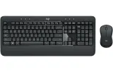 Logitech Wireless Desktop MK540 (Keybord&mouse), Black, [920-008686] Image