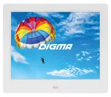 Фоторамка Digma 8" PF-843 IPS 1024x768 белый пластик ПДУ Видео Image