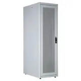 LANDE DYNAmic Basic Server 19" Серверный напольный шкаф 42U, 600х1000х2010, перфорированная одностворчатая передняя дверь, перфорированная одностворчатая задняя дверь, цвет серый Image