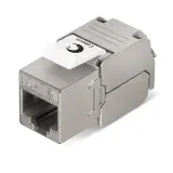 Cabeus KJ-RJ45-Cat.6-SH-180-Toolless Вставка Keystone Jack RJ-45(8P8C), 180 градусов, категория 6, экранированная, без инструмента Toolless Image