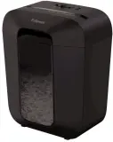 Шредер Fellowes PowerShred LX45 черный (секр.P-4) перекрестный 8лист. 17лтр. скрепки скобы пл.карты Image