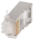 Коннектор ITK Generica (CS3-1C5EF-G) FTP кат.5e RJ45 прозрачный (упак.:1шт) Image