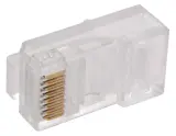 Коннектор ITK (CS3-1C5EU) UTP кат.5e RJ45 прозрачный (упак.:1шт) Image