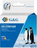 Картридж струйный G&G GG-3YM74AE 653 многоцветный (18мл) для HP DeskJet Plus Ink Advantage 6075/6475 Image