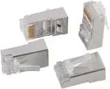 Коннектор ITK (CS3-1C5EF) кат.5e RJ45 прозрачный (упак.:1шт) Image