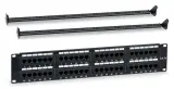 Патч-панель WRline WR-PL-48-C5E-D 19" 2U 48xRJ45 кат.5e Image