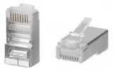 Коннектор WRline (WR-8P8C-5E-SH) FTP кат.5E RJ45 прозрачный (упак.:100шт) Image