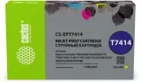 Картридж струйный Cactus CS-EPT7414 T7414 желтый (1100мл) для Epson SureColor SC-F6000/6200/7000 Image