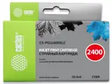 Картридж струйный Cactus CS-PGI2400XLC PGI-2400XLC голубой (20.4мл) для Canon MAXIFY iB4040/ МВ5040/ МВ5340 Image