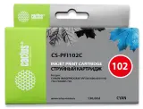 Картридж струйный Cactus CS-PFI102C PFI-102C синий (130мл) для Canon IP iPF500/iPF600/iPF700/ MFP M40/iPF765/LP17/LP24 Image