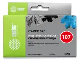 Картридж струйный Cactus CS-PFI107C PFI-107C синий (130мл) для Canon IP iPF670/iPF680/iPF685/iPF770/iPF780/iPF785/ Image