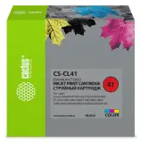 Картридж струйный Cactus CS-CL41 CL-41 голубой/пурпурный/желтый (18мл) для Canon Pixma MP150/MP160/MP170/MP180/MP210/MP220/MP450/MP460/MP470/iP1200/iP1300/iP1600/iP1700/iP1800/iP190 Image