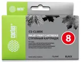 Картридж струйный Cactus CS-CLI8BK черный (12мл) для Canon MP470/MP500/MP530/MP600/MP800/MP810/MP830/MP970 Image