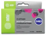 Картридж струйный Cactus CS-EPT0483 T0483 пурпурный (14.4мл) для Epson Stylus Photo R200/R220/R300/R320/R340/RX500/RX600/RX620/RX640 Image