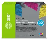 Картридж струйный Cactus CS-C9352 №22 многоцветный (11.4мл) для HP DJ 3920/3940/D1360/D1460/D1470/D1560/D2330/D2360/D2430/D2460/F370/F375/F380/F2180/F2187/F2224/F2280/F2290/F4140/F4172/F4180/F4190 Image