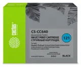 Картридж струйный Cactus CS-CC640 №121 черный (6мл) для HP DJ D1663/D2563/D2663/D5563/F2423/F2483/F2493/F4213/F4275/F4283/F4583/PS C4683/C4783 Image