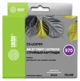 Картридж струйный Cactus CS-LC970Y желтый (20мл) для Brother MFC-260c/235c/DCP-150c/135c Image