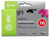 Картридж струйный Cactus CS-BCI16 многоцветный/пурпурный/голубой/желтый (6.3мл) для Canon iP90/DS700/DS810 Image