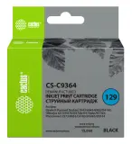 Картридж струйный Cactus CS-C9364 №129 черный (15мл) для HP PS 8053/8753/5943/2573/DJ 5900series Image