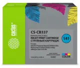 Картридж струйный Cactus CS-CB337 №141 многоцветный (9мл) для HP DJ D4263/D4363/D5360/DJ J5783/J6413 Image