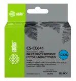 Картридж струйный Cactus CS-CC641 №121XL черный (18мл) для HP DJ D1663/D2563/D2663/D5563/F2423/F2483 Image