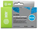 Картридж струйный Cactus CS-CN046 №951XL голубой (26мл) для HP DJ Pro 8100/8600 Image