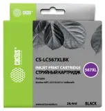 Картридж струйный Cactus CS-LC567XLBK черный (28.4мл) для Brother MFC-J2510 Image