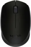 Мышь Logitech B170 черный/темно-серый оптическая (1000dpi) беспроводная USB для ноутбука (2but) Image