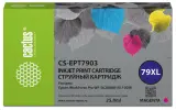 Картридж струйный Cactus CS-EPT7903 79XL пурпурный (24мл) для Epson WorkForce WF-4630 Pro/WF-4640 Pro/WF-5110 Pro Image