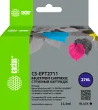 Картридж струйный Cactus CS-EPT2711 27XL черный (22.4мл) для Epson WorkForce WF-3620/3640/7110/7210 Image