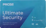 Программное Обеспечение PRO32 Ultimate Security на 1г на 3 устройства (PRO32-PUS-NS(3CARD)-1-3) Image