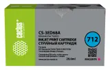 Картридж струйный Cactus CS-3ED68A 712 пурпурный (29мл) для HP DJ T230/630 Image