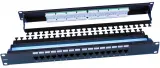 Патч-панель Hyperline PP3-19-16-8P8C-C6-110D 19" 1U 16xRJ45 кат.6 Image