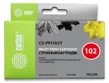 Картридж струйный Cactus CS-PFI102Y PFI-102Y желтый (130мл) для Canon IP iPF500/iPF600/iPF700/MFP M40/iPF765/LP17/LP24 Image