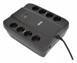 Источник бесперебойного питания Powercom Back-UPS SPIDER, OffLine, 850VA/510W, Tower, 8xSchuko outlets (4 surge & 4 batt) (332715) Image