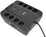 Источник бесперебойного питания Powercom Back-UPS SPIDER, Line-Interactive, 1000VA/550W, Tower, 8xSchuko outlets (4 surge & 4 batt), USB (688277) Image
