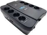 Powercom Back-UPS SPIDER, Line-Interactive, LCD, AVR, 900VA/540W, 8xSchuko outlets (4 surge & 4 batt), black (1168465) Image