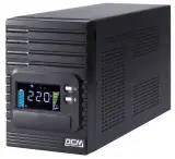 Powercom Smart King Pro+ SPT-1000, Line-Interactive, LCD, 1000VA/800W, Tower,  8*IEC320-C13, SNMP Slot, black (1152559) Image