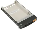 Supermicro MCP-220-00127-0B Black Gen-3 2.5 NVMe Drive Tray, Orange Tab with Lock Image