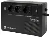 Systeme Electric Back-Save, 400VA/240W, 230V, Line-Interactive, AVR, 3xSchuko, USB charge(type A), USB Image