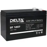 Delta аккумуляторная батарея для ОПС DT 1207 (12 V/7.0 Ah) Image